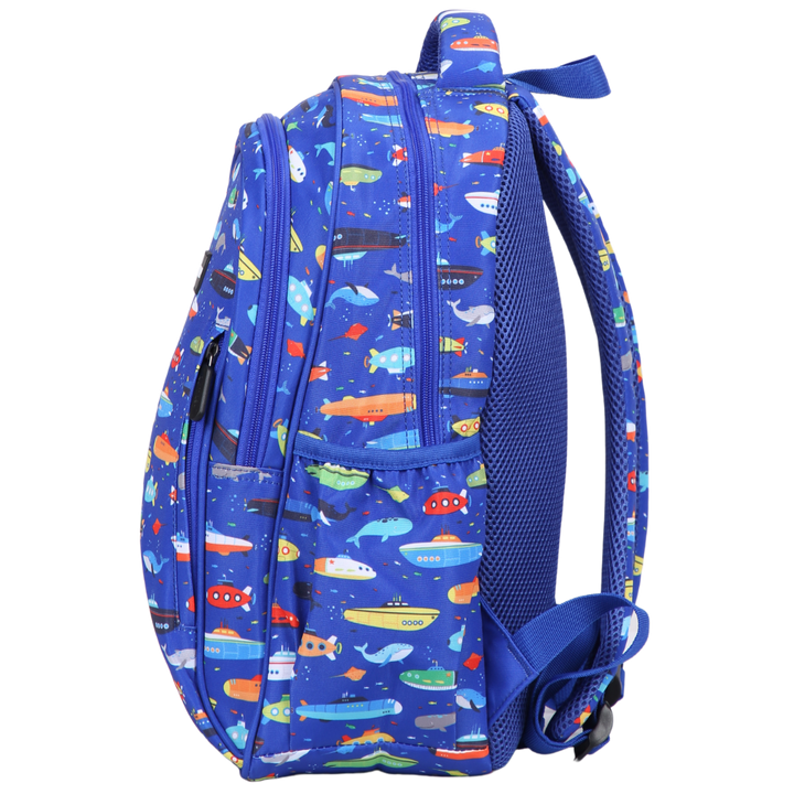 Submarines & Whales Midsize Kids Backpack