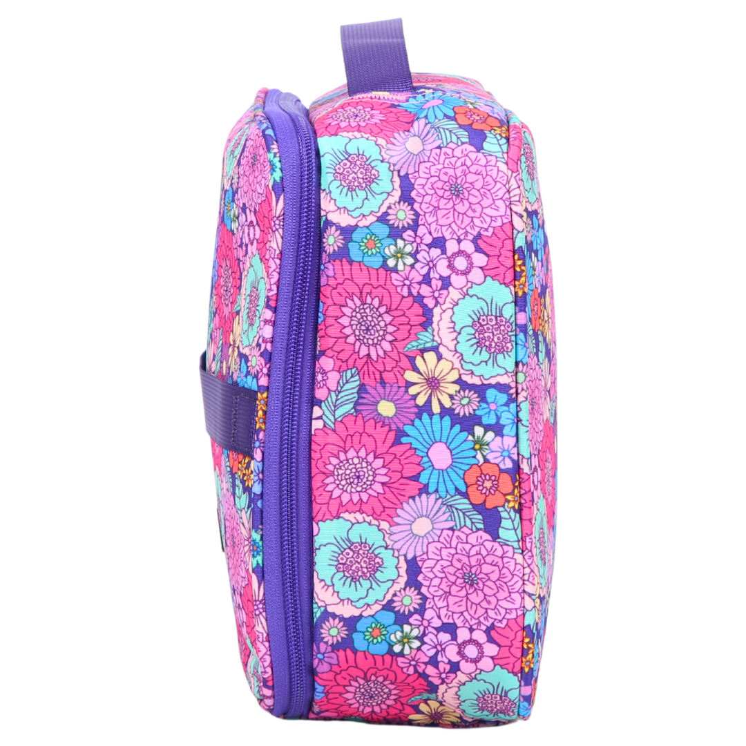 Insulated Lunch Bag Summer Flowers