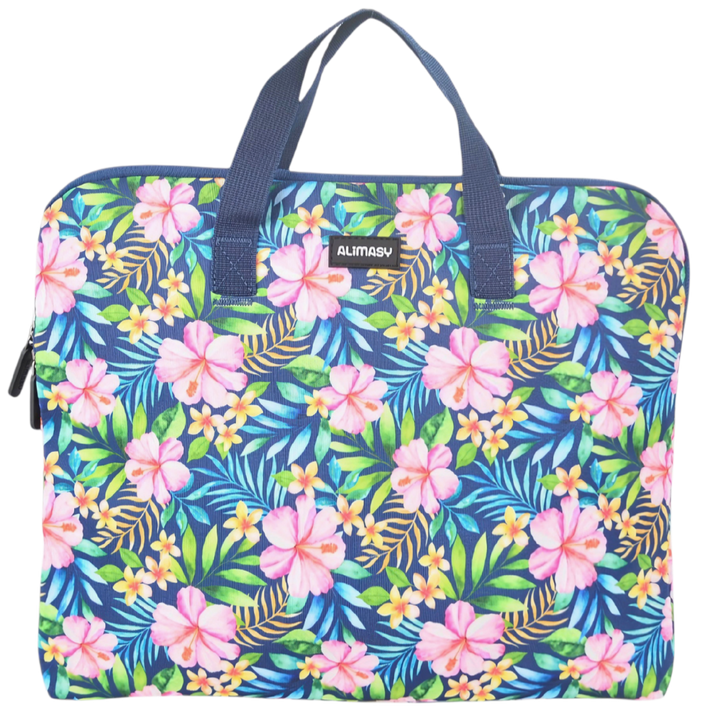 Library Bag 600D Tropical Bloom