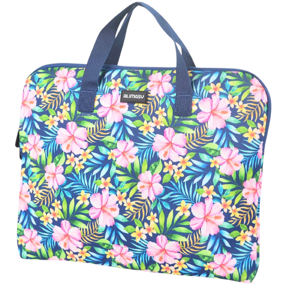 Library Bag 600D Tropical Bloom