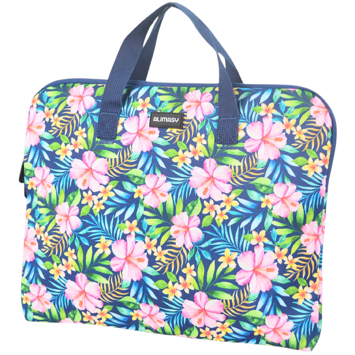 Library Bag 600D Tropical Bloom