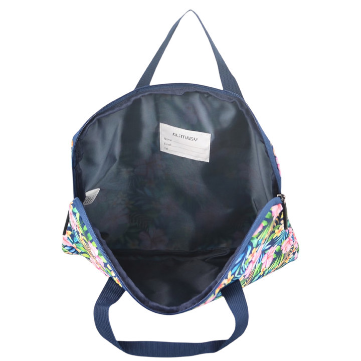 Library Bag 600D Tropical Bloom