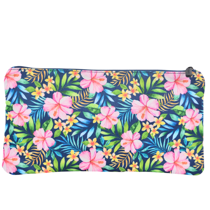 Large School Pencil Case Tropical Bloom
