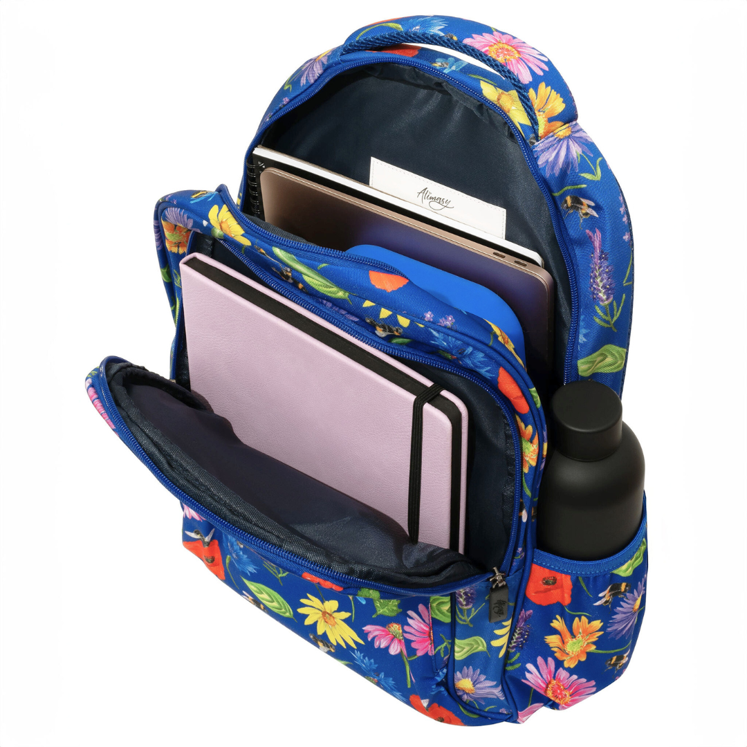 Bees & Wildflowers Midsize Kids Backpack