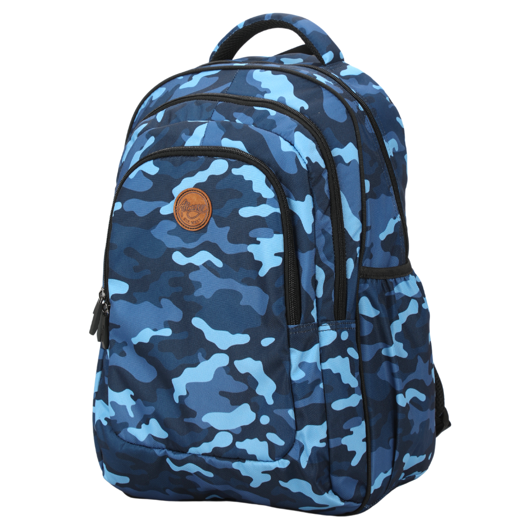 Camouflage top college bags