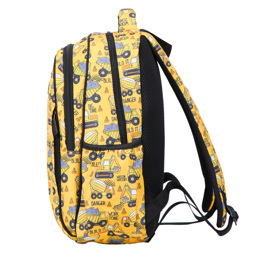 Construction Midsize Kids Backpack