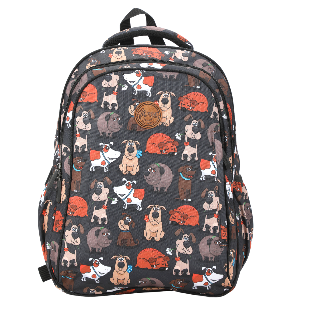 Dogs Midsize Kids Backpack - Alimasy