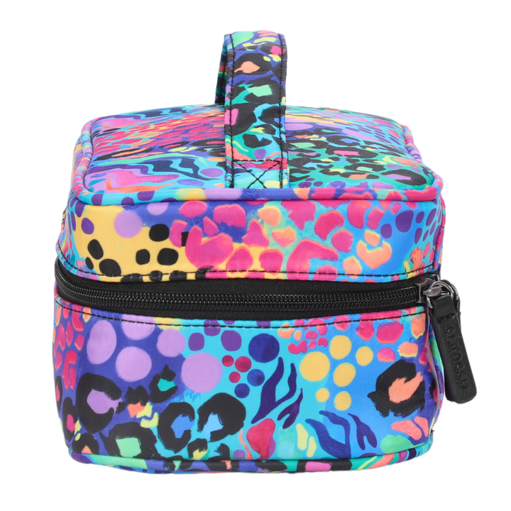 Toiletry & Makeup Storage Bag Electric Leopard