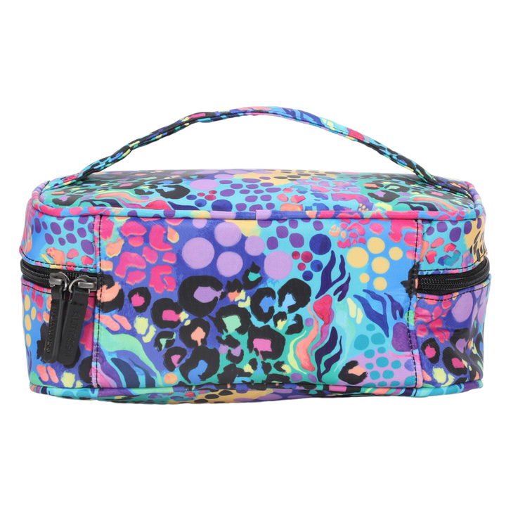 Toiletry & Makeup Storage Bag Electric Leopard
