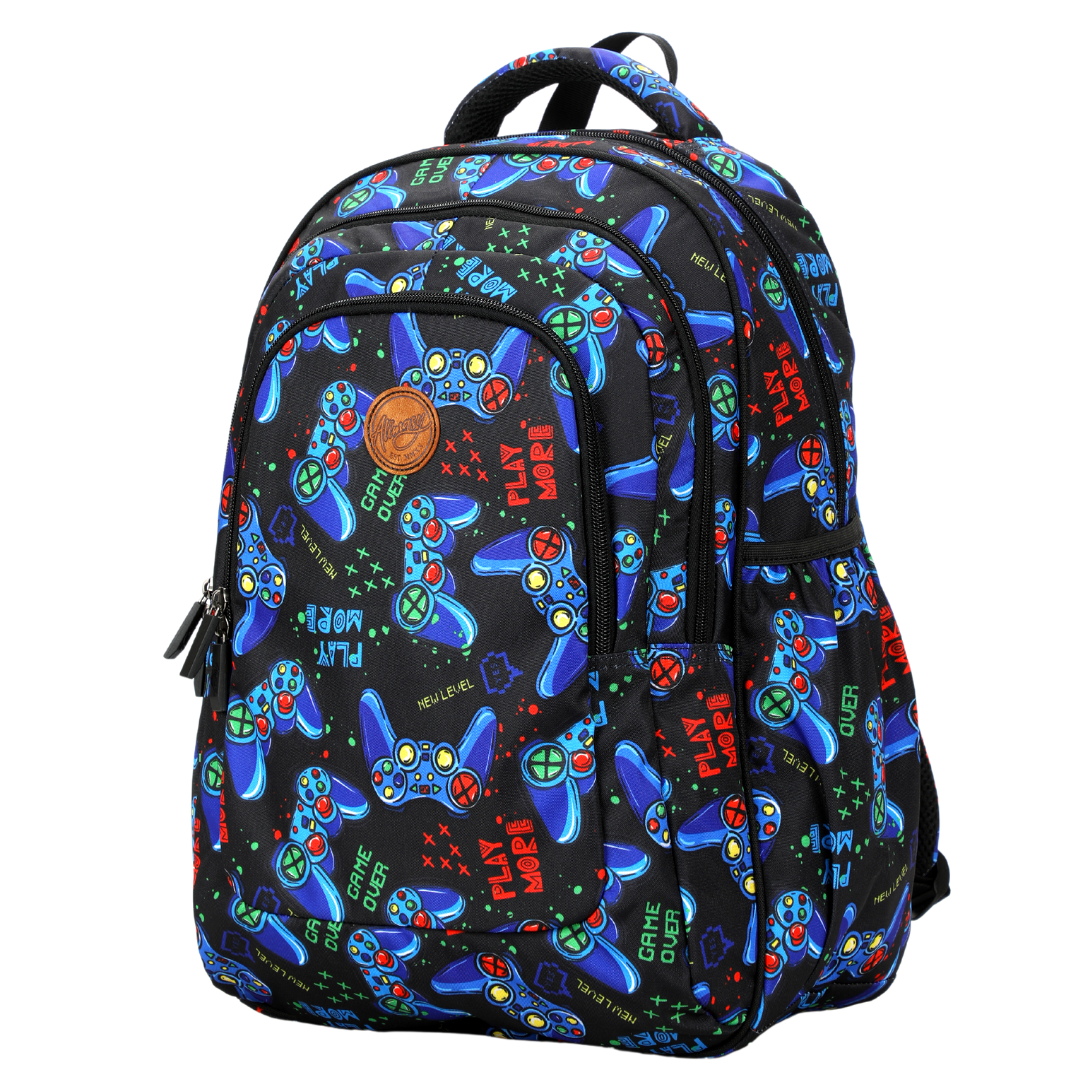 Gaming Large Kids Backpack Waterproof School bag Alimasy