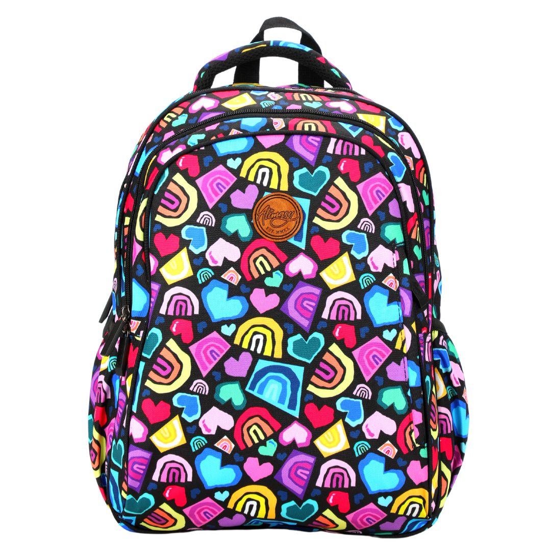 Love & Rainbow Midsize Kids Backpack - Alimasy