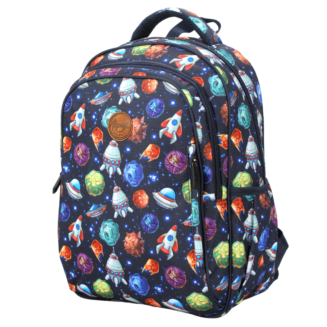 Space Midsize Kids Backpack - Alimasy