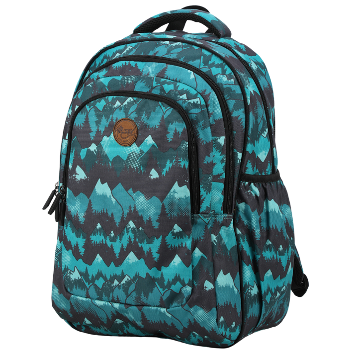 Camo Mountain Large School Backpack - Alimasy