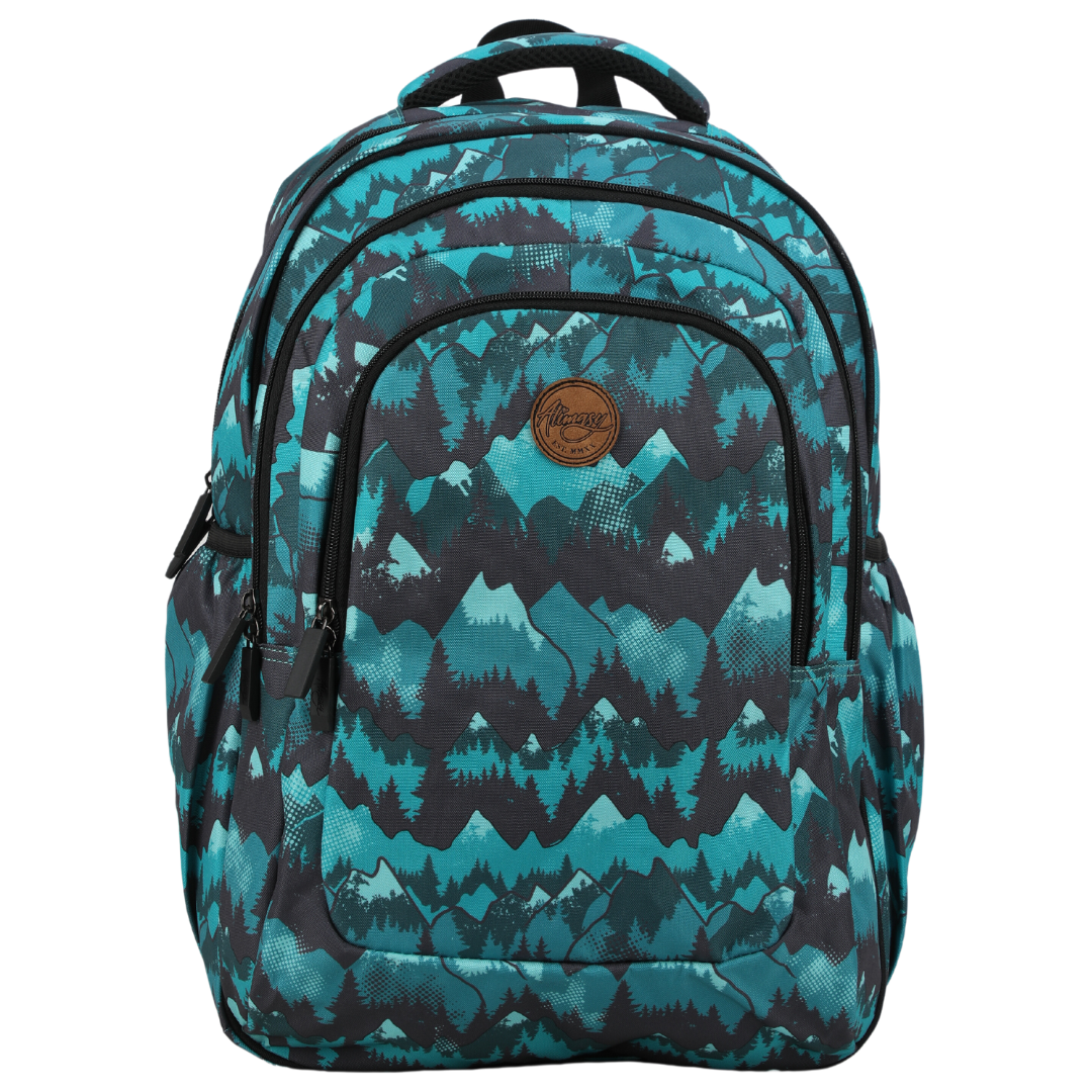 Camo Mountain Large School Backpack - Alimasy
