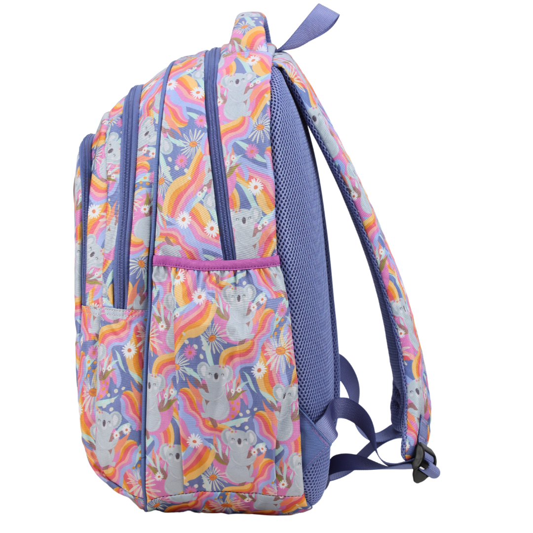 Cheerful Koala Large School Backpack - Alimasy