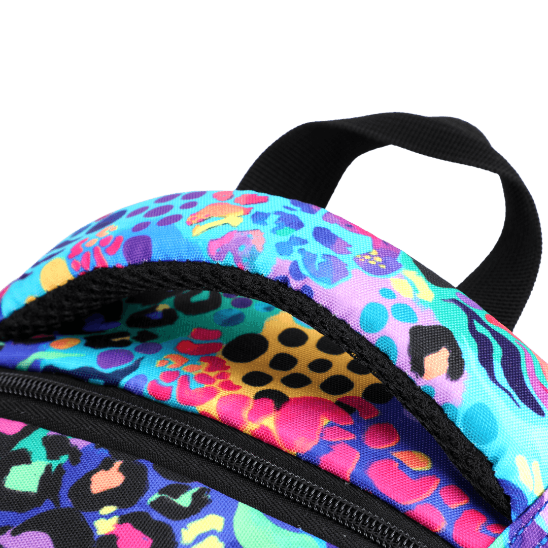 Electric Leopard Kids School Backpack - Alimasy