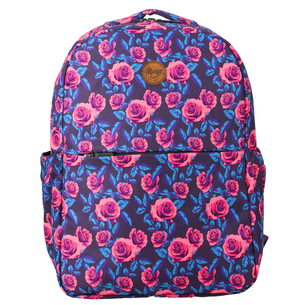 Cute Roses Backpack Laptop backpack for everyday work, study and travel for teens & adults ...