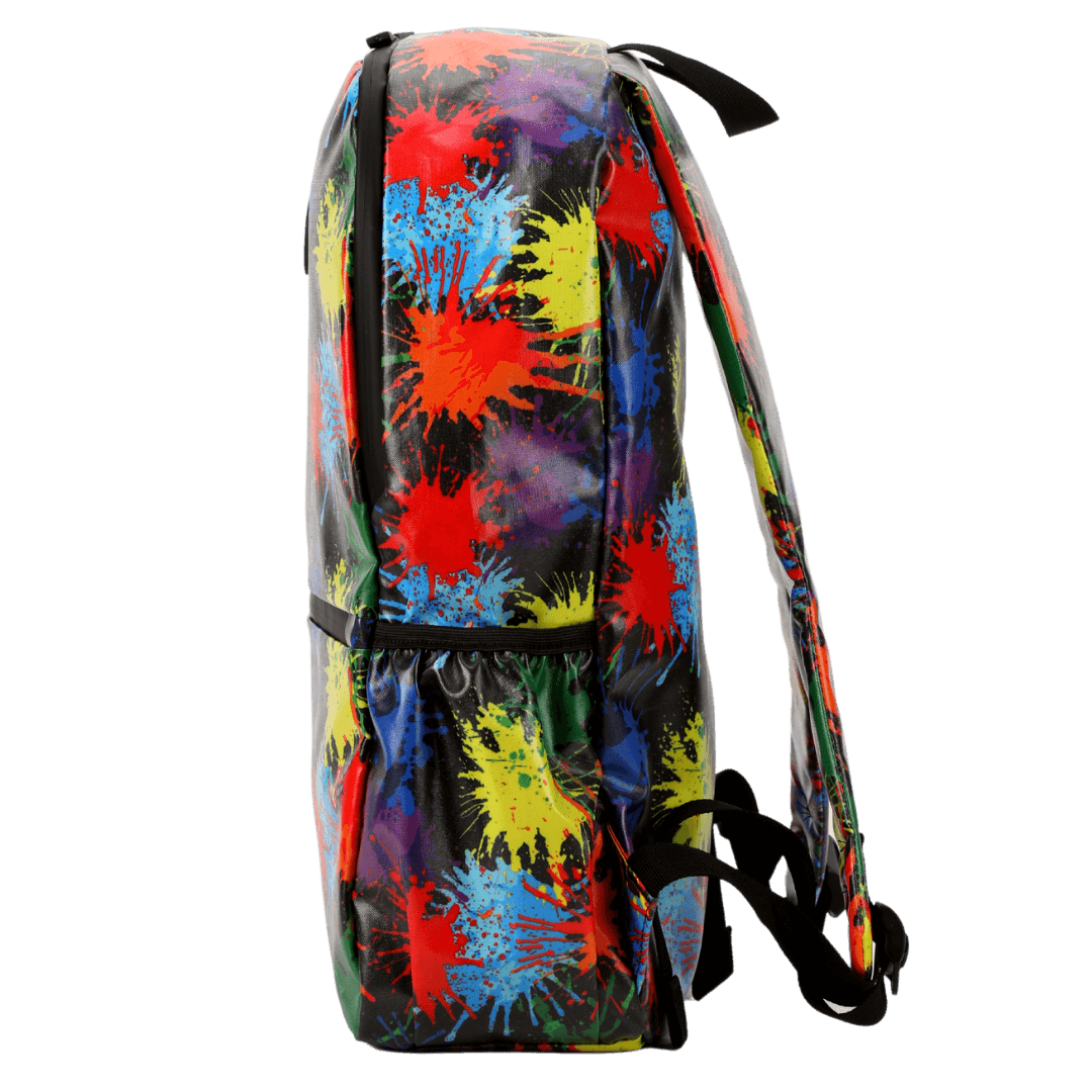 Splatter Large Kids Waterproof Backpack - Alimasy